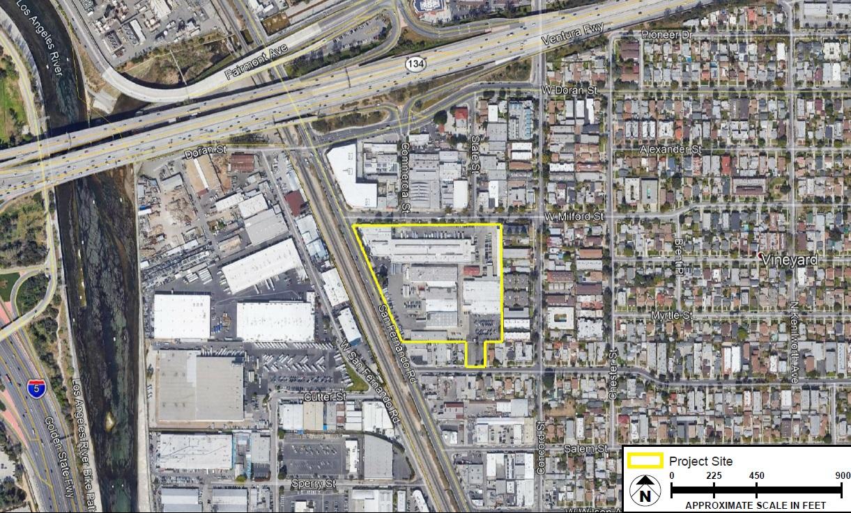 East End Capital plans another studio at 5426 San Fernando Road in